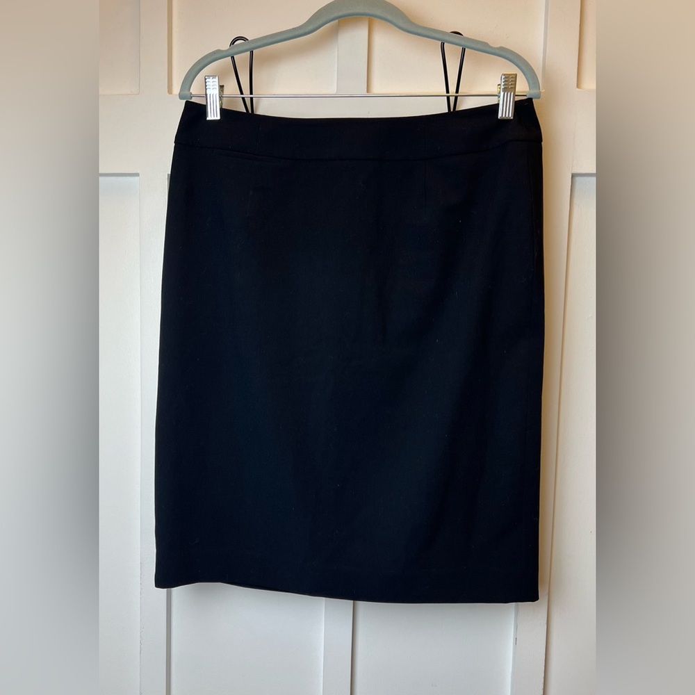 Calvin Klein Women’s Size 10 Black Pencil Skirt Midi Straight Workwear Office
